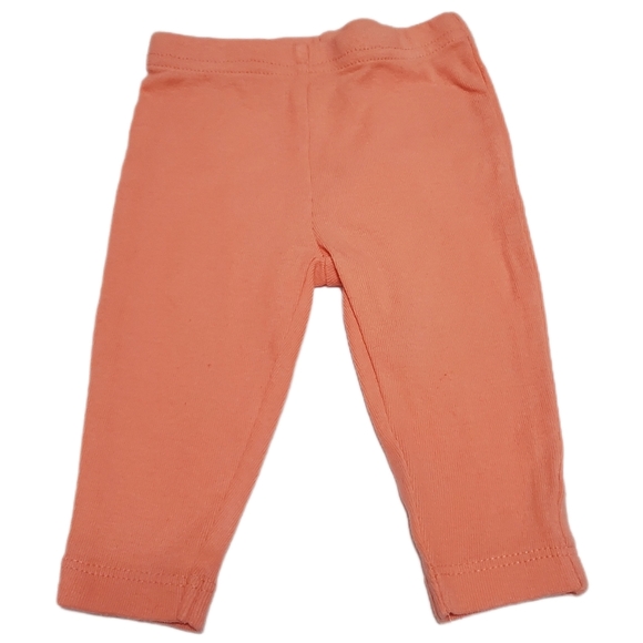 Carter's Child of Mine Baby Girl's 2Pc Orange Bodysuit & Pant Set Size 0-3Months - Picture 9 of 14